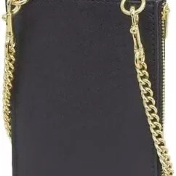 Coach Black leather phone Crossbody, New in Package - Picture 6 of 7